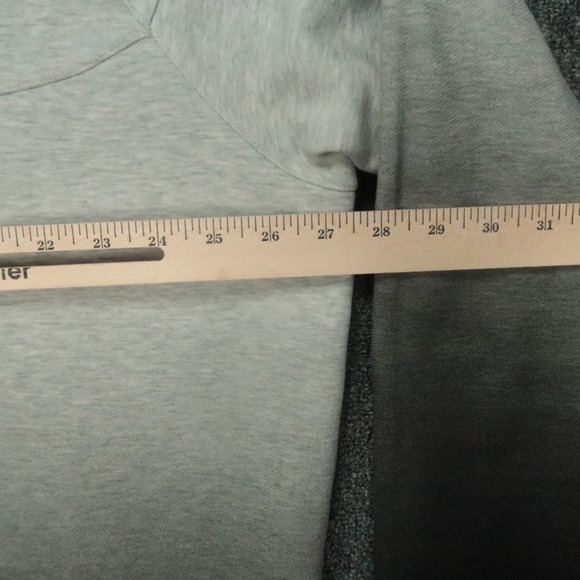 Nike Hoodie Mens XXL Gray Black Sportswear Tech Fleece Windrunner Fade Full Zip - Picture 8 of 11